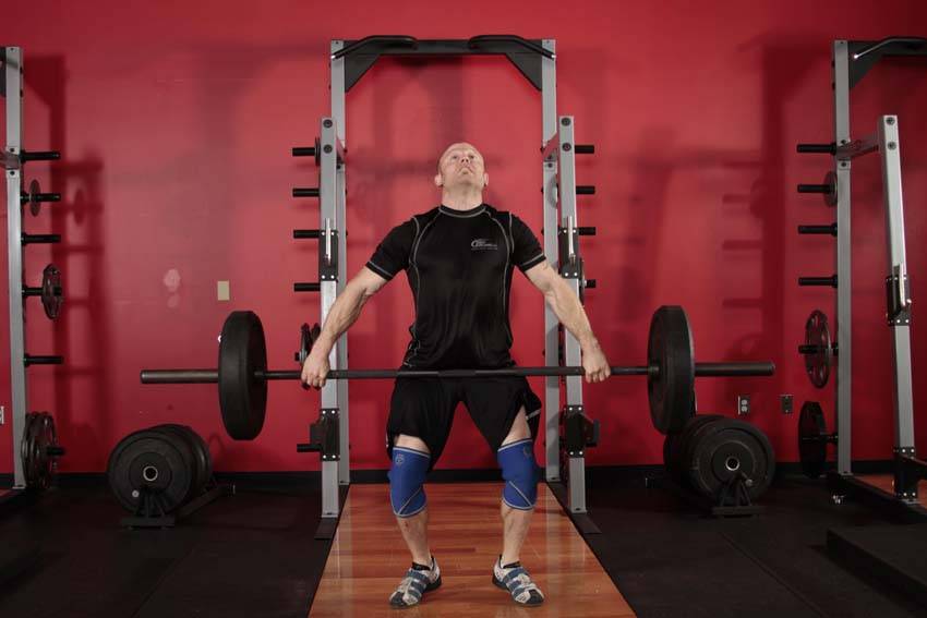 Split Snatch - ending position