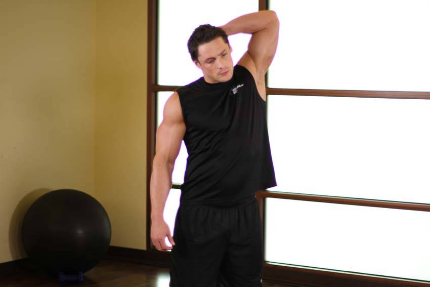 Standing Lateral Stretch - starting position