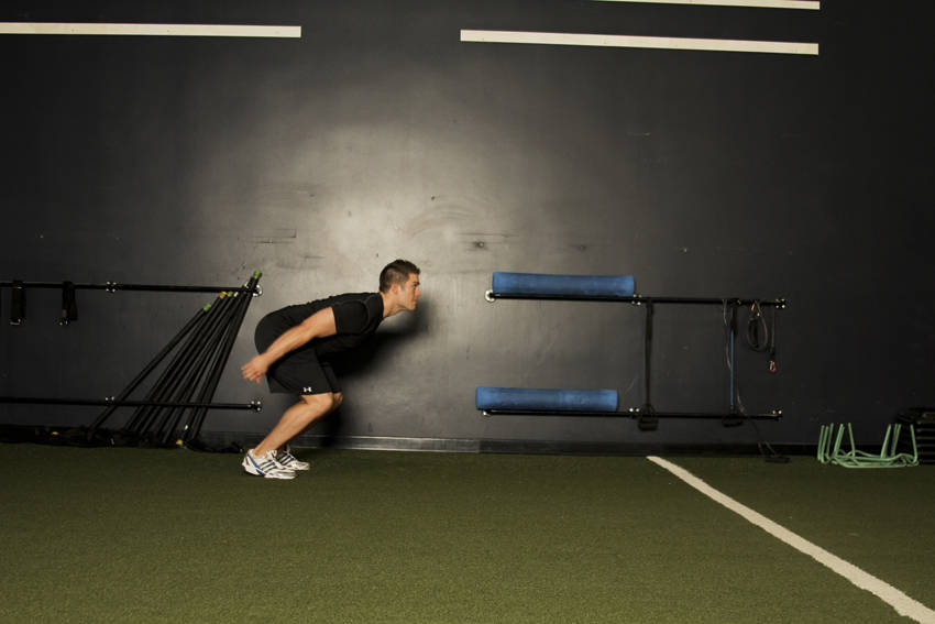 Standing Long Jump - starting position