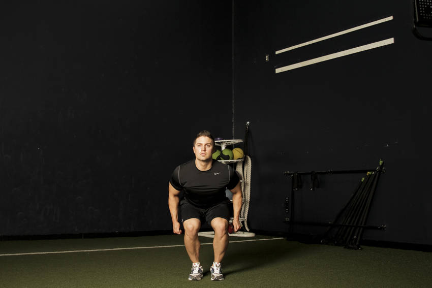 Star Jump - starting position