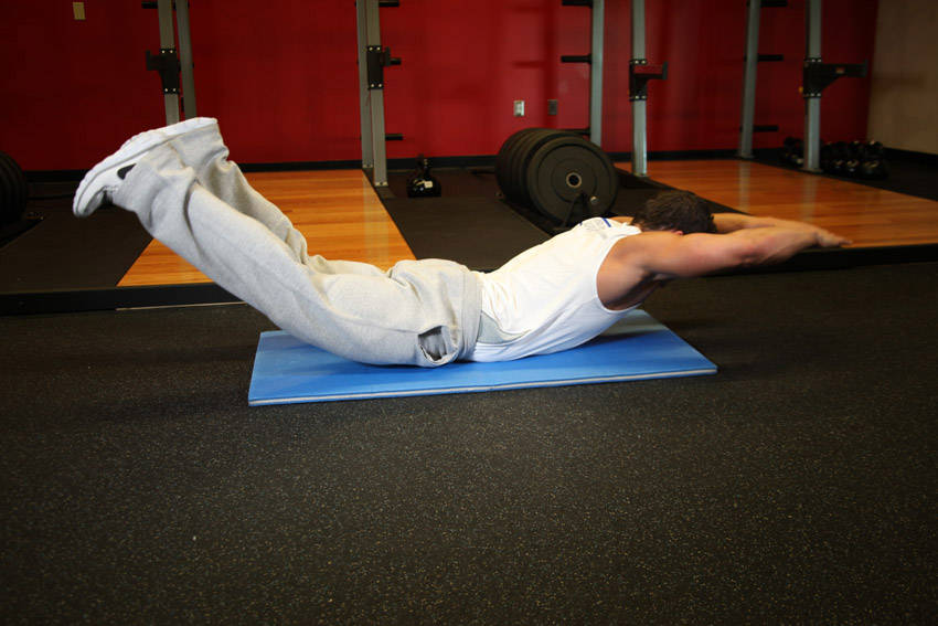 Superman - ending position