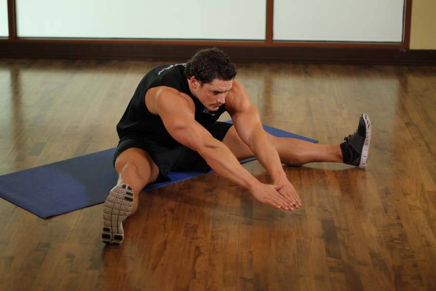 The Straddle - starting position