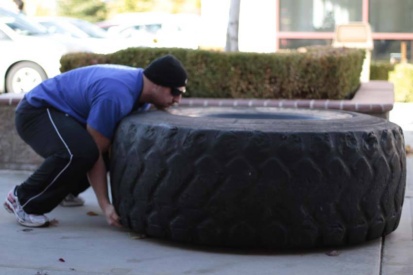 Tire Flip - starting position