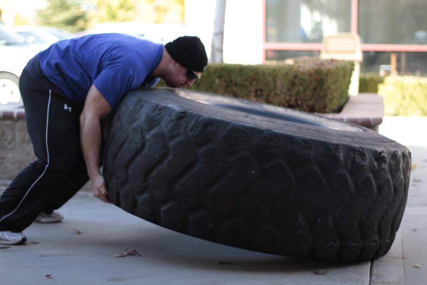 Tire Flip - ending position