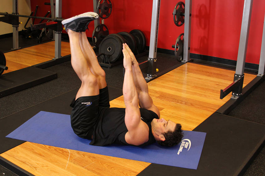 Toe Touchers - starting position