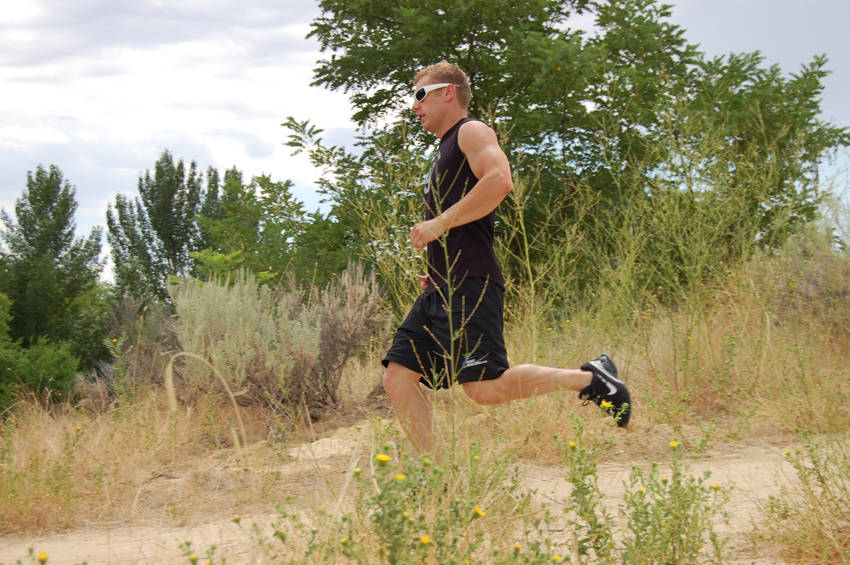 Trail Running/Walking - ending position