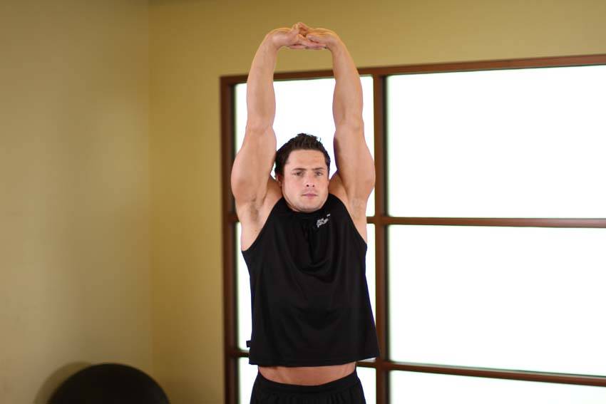 Upward Stretch - ending position