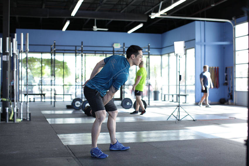 Vertical Swing - starting position