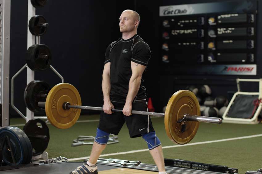 Wide Stance Stiff Legs - ending position