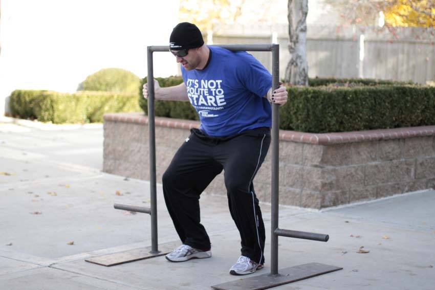 Yoke Walk - starting position